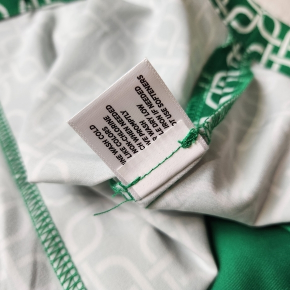 Size 16 Skort Golf Sport Skirt Links Green and white color LADY HAGEN NWT - Picture 15 of 16